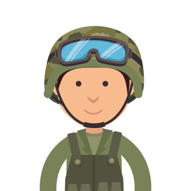 askeri asker çizgi film