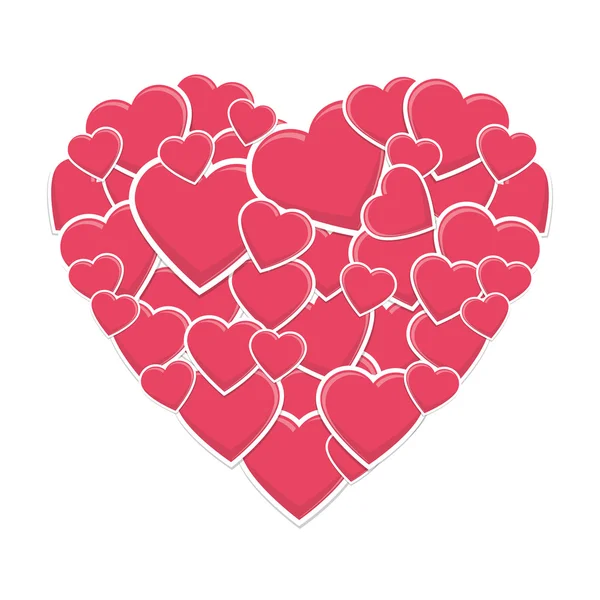 Sercu projektu miłości — Wektor stockowy