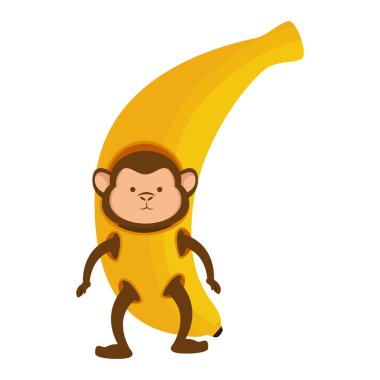 maymun hayvan çizgi film