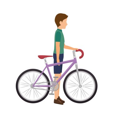 bisikletçi adam Bisiklet