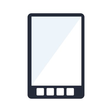 Tablet teknolojisi dijital sanal simge tasarım