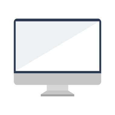 ekran pc teknoloji dijital sanal simge tasarım