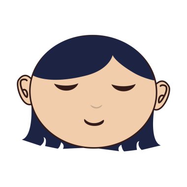 kadın yüz gözleri tasarım kapalı