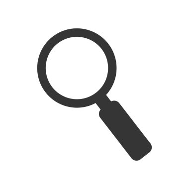 Arama izole simgesi tasarım