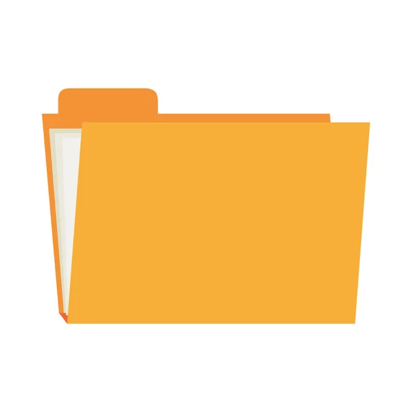 Folder file archive  design — Stock Vector