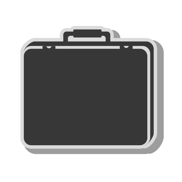 Koffer Reisegepäck Business-Design — Stockvektor