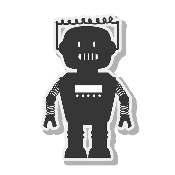 Robot technologie innovation future — Image vectorielle