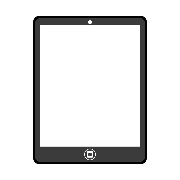 Tableta tecnología diseño digital — Vector de stock