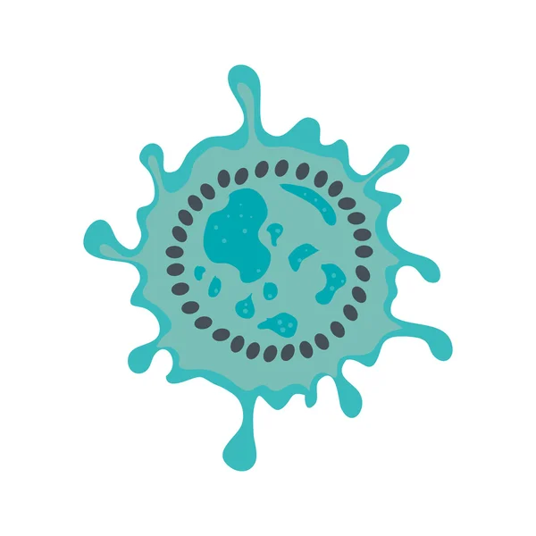細菌ウイルス生殖デザイン — ストックベクタ