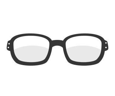 gözlük vintage retro hipster izole