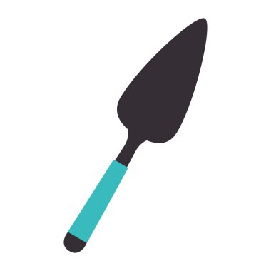spatula kek dilim izole