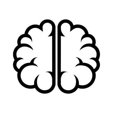 siluet beyin düşünme fikir izole