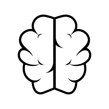 siluet beyin düşünme fikir izole