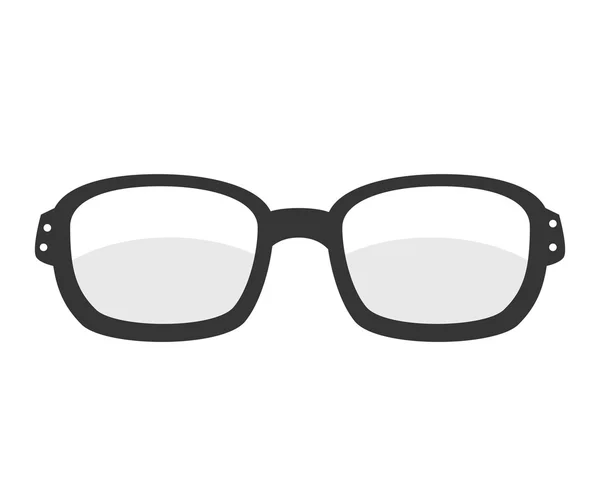 Szemüveg vintage retro csípő elszigetelt — Stock Vector