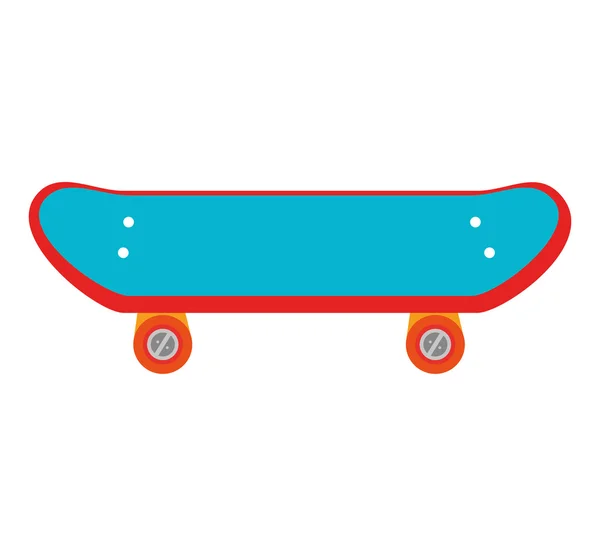 Skate esporte atividade hobby design — Vetor de Stock