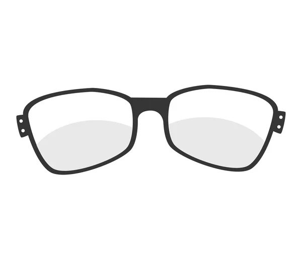 Brille Vintage Retro Hipster isoliert — Stockvektor