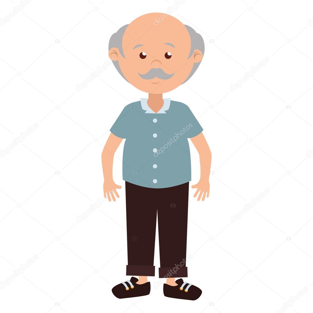 Man cartoon old bald isolated Stock Vector Image by ©yupiramos #121875268 Man cartoon old bald isolated Stock Vector Image by ©yupiramos #121875268