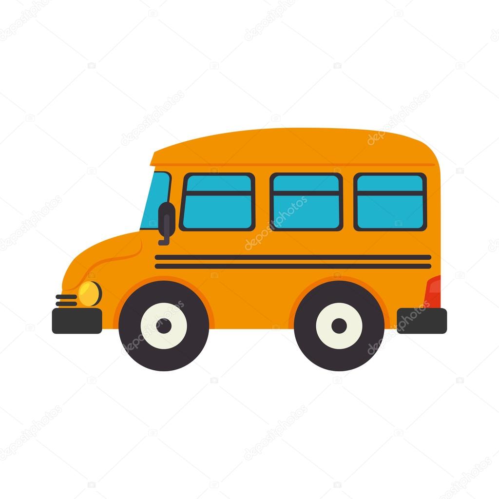 Bus scuola trasporto educazione giallo illustrazione di vettore 10 — Vettoriali di yupiramos Trova immagini simili