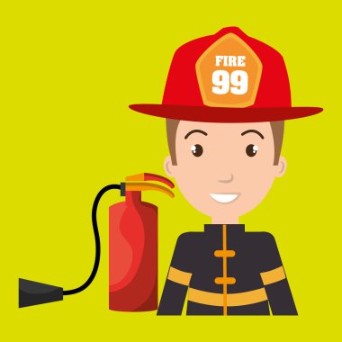 itfaiye yangın söndürücüyü koruyucu