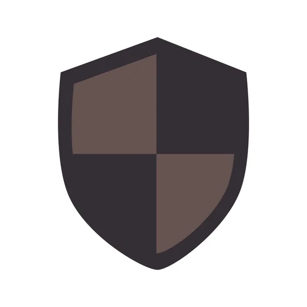 Insigne de protection de bouclier — Image vectorielle