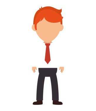 iş adam çizgi film