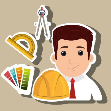 Mimar aracı adam iş