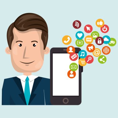 adam akıllı telefon sosyal medya