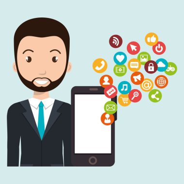 adam akıllı telefon sosyal medya