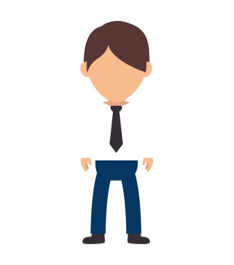 iş adam çizgi film