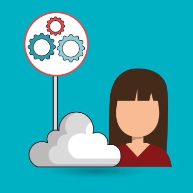 kadın bulut bağlantısını uygulamalar