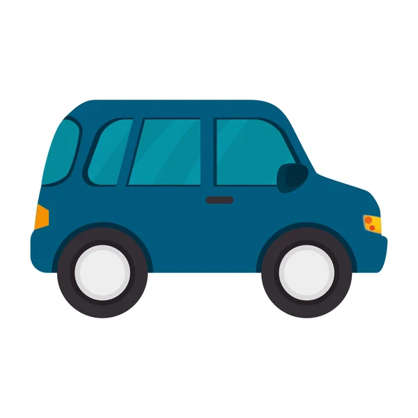 Véhicule de transport automobile — Image vectorielle