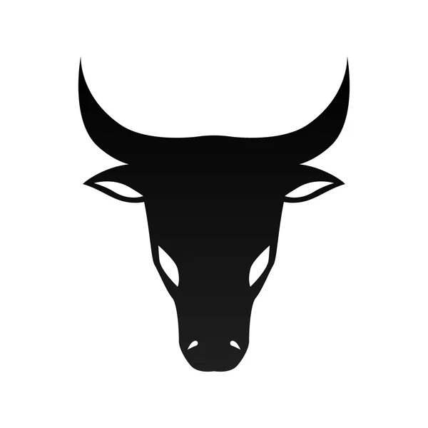 Bull animal taurus zodiac — Stock Vector