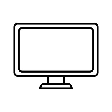 bilgisayar monitör simgesi tasarım