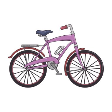Mor klasik Bisiklet