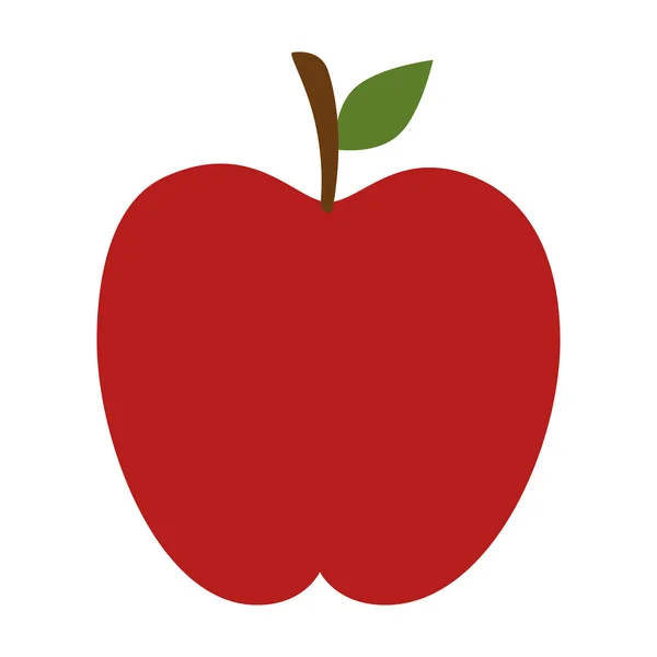 Apple ovocné jídlo — Stockový vektor