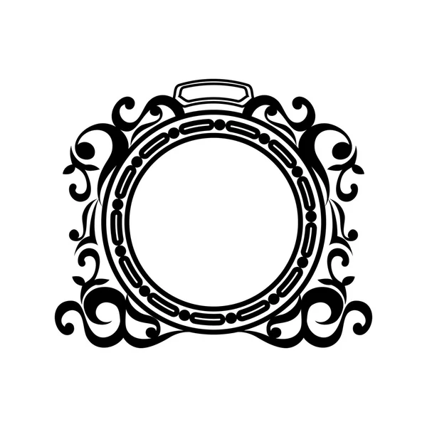 Marco de frontera ornamento — Vector de stock