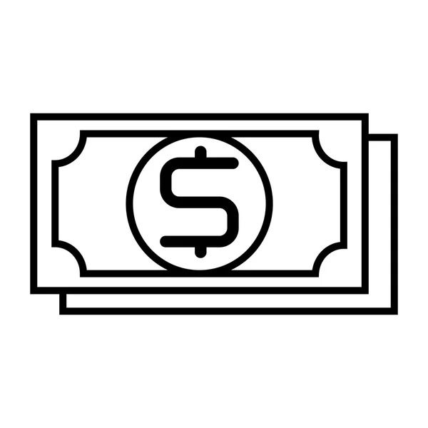 Money bill economy — Stock Vector