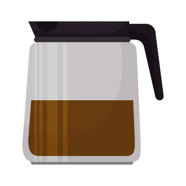 Cafetière boisson — Image vectorielle