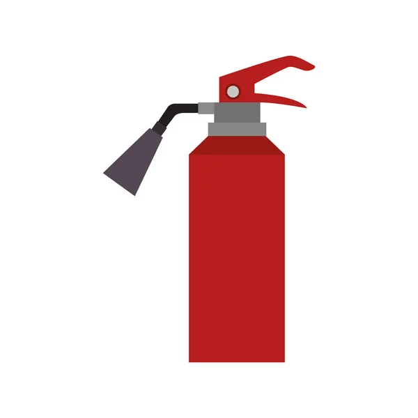 Roter Feuerlöscher — Stockvektor