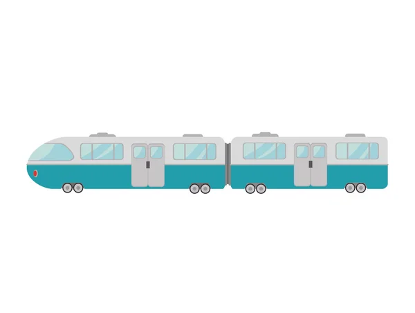 Schienenfahrzeug — Stockvektor