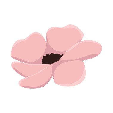 Pembe çiçek çiçek