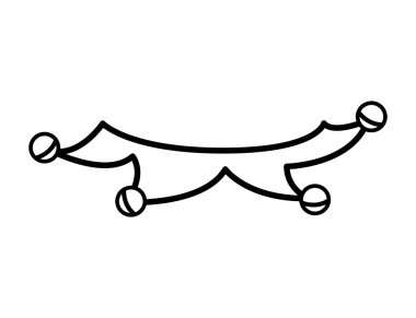 şakacı joker karakter izole simgesi