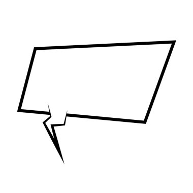 konuşma balonu çizgi