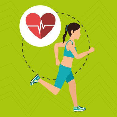 Spor Sağlık çalıştırmak kadın