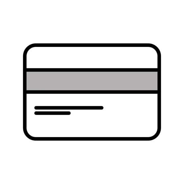 Platba kreditní kartou — Stockový vektor