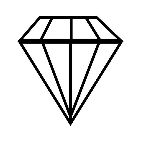 Joyas de gema de diamantes — Vector de stock