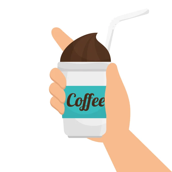 冰咖啡饮料 — 图库矢量图片