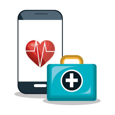 ilk yardım kiti dijital izole