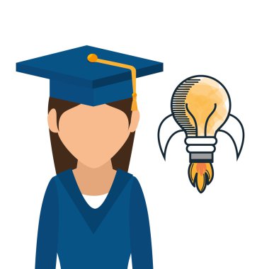 Öğrenci mezuniyet okul set elemanları tasarımı