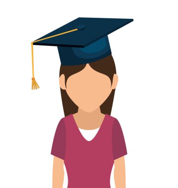 Öğrenci mezuniyet okul set elemanları tasarımı